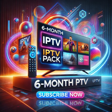 6 Months IPTV subscription Plan