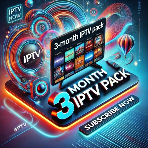 3 months iptv subscription pack